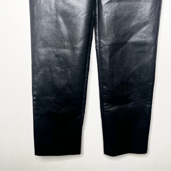 Aritzia Wilfred Melina Straight Leg Vegan Leather Pants - Picture 6 of 10